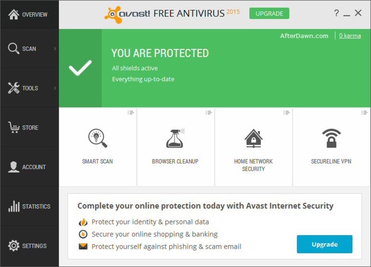 Avast Free Antivirus 10