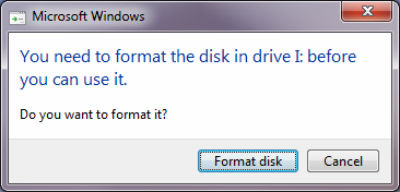 Format disk