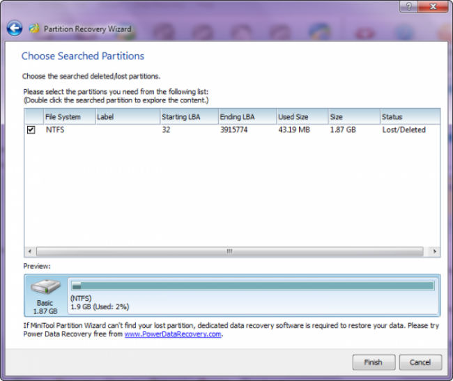 Partition Wizard 6