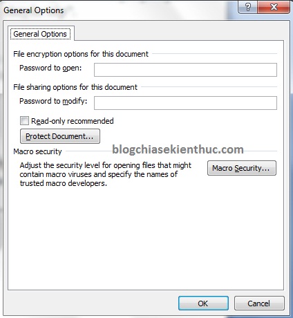 Hướng dẫn cách đặt mật khẩu cho file Word để bảo mật - Blog chia sẻ kiến thức