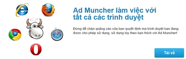 quảng cáo Muncher