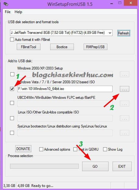 microsoft boot usb tool not a iso