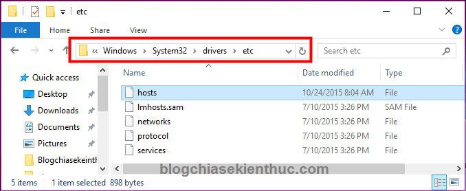 Hướng dẫn khôi phục file hosts trên Windows về mặc định