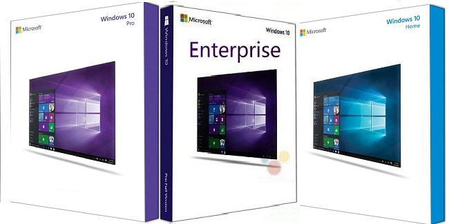 Nên sử dụng bản Windows 10 nào? Home/Pro/Enter hay Edu
