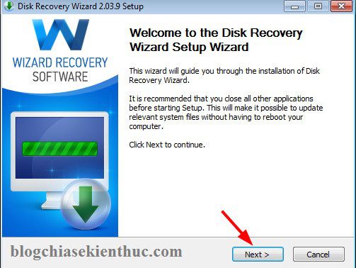 Disk Recovery Wizard 1