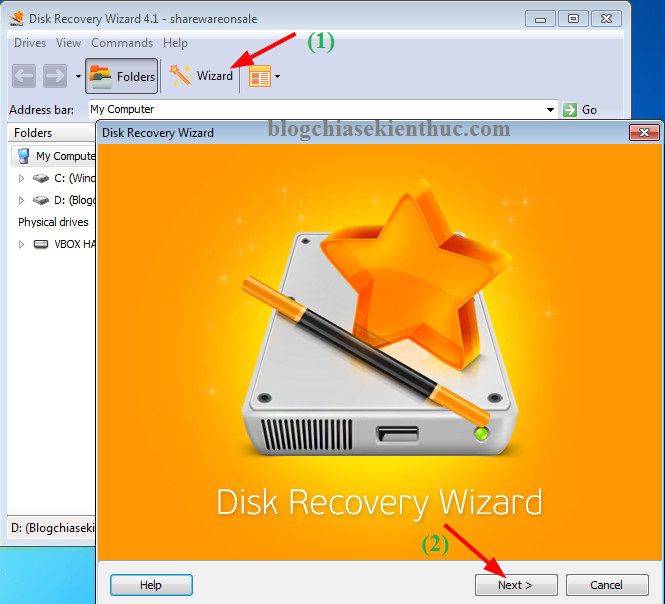 Disk Recovery Wizard 5