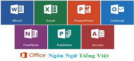 Cài đặt ngôn ngữ Tiếng Việt cho bộ Office (Word / Excel / PowerPoint..)