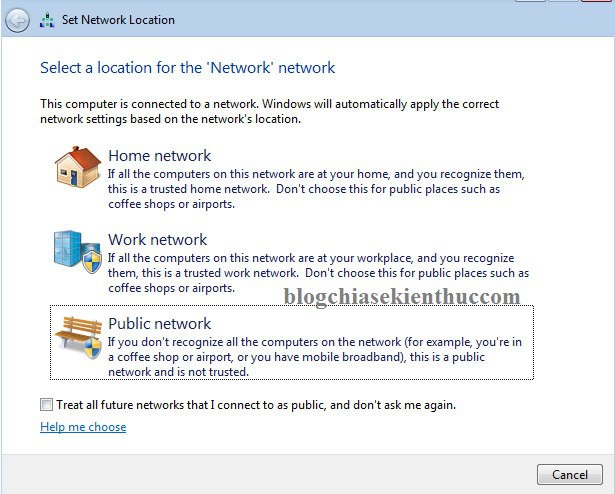 Sự khác nhau giữa Public Network và Private Network?