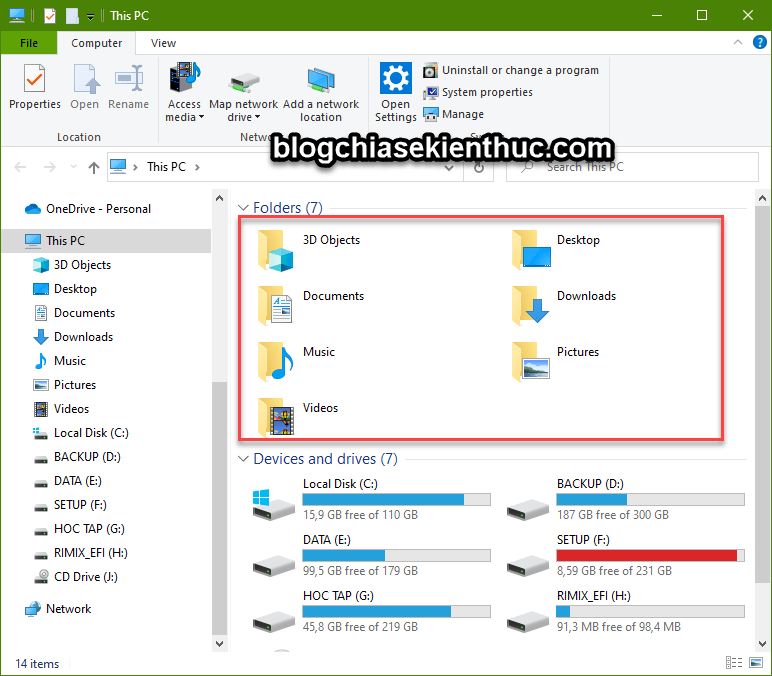 Di chuyển thư mục lưu file ngoài Desktop để bảo vệ dữ liệu