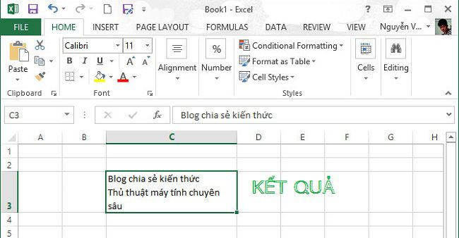 cach-xuong-dong-trong-excel-1