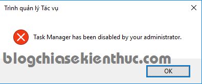 4 cách sửa lỗi không mở được Task Manager trên Windows