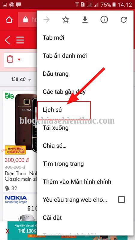 Cách Xóa Lịch Sử Duyệt Web Trên Điện Thoại Smartphone (Ios, Android)