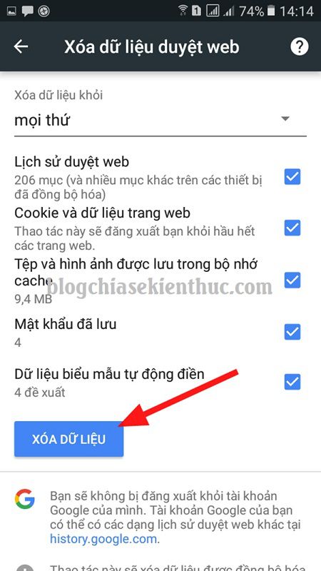 Cách Xóa Lịch Sử Duyệt Web Trên Điện Thoại Smartphone (Ios, Android)