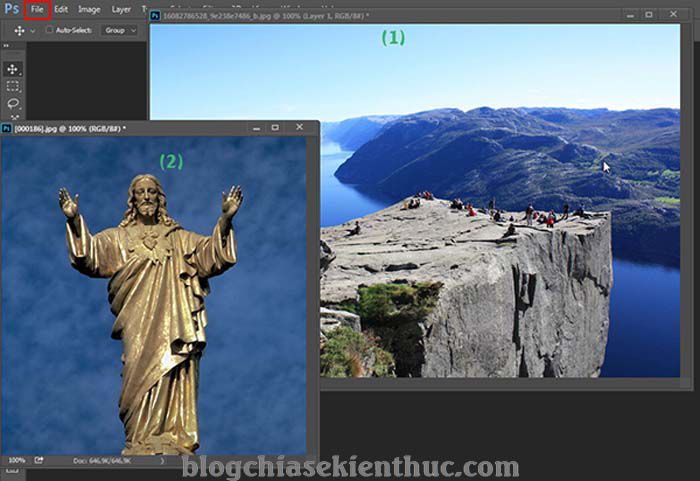 Cách lồng ghép ảnh trong Photoshop bằng công cụ Layer Mask