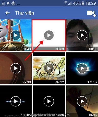 Cách dùng video làm ảnh đại diện, Avatar Facebook cực dễ