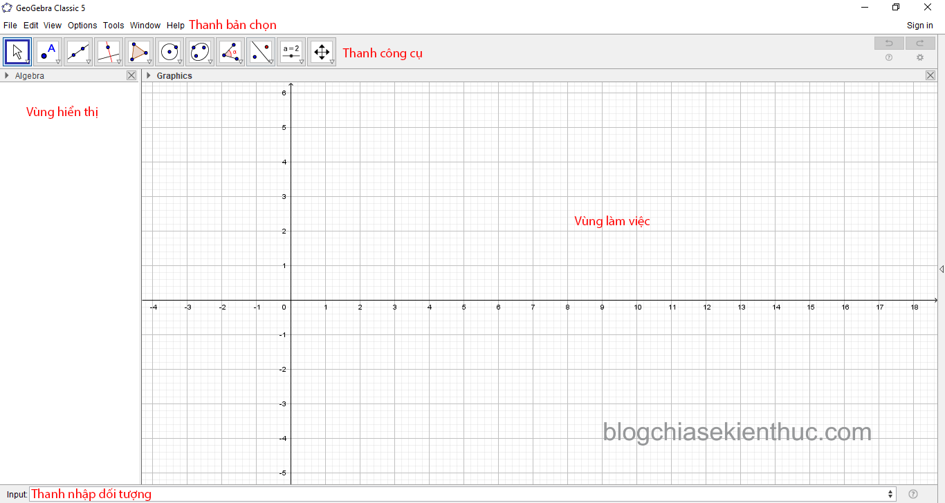 GeoGebra online cách sử dụng GeoGebra cơ bản để vẽ hình vẽ đồ thị trực  quan