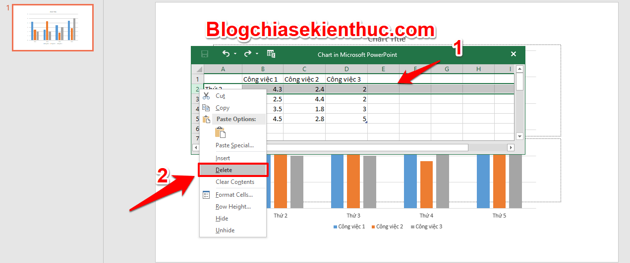 Biểu đồ cột là một công cụ hữu hiệu để giải thích sự so sánh giữa các con số. Đánh dấu sự tiến bộ của bạn với những biểu đồ cột chuyên nghiệp trong PowerPoint.