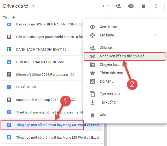 Làm Thế Nào Để Kiểm Soát Quyền Tải File Qua Link Google Drive ?