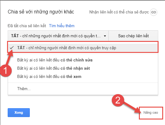 Làm Thế Nào Để Kiểm Soát Quyền Tải File Qua Link Google Drive ?