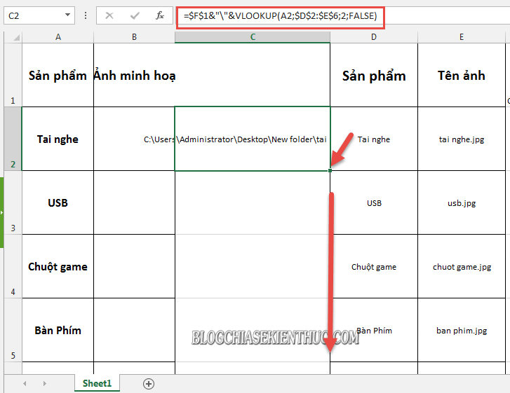 chen-anh-hang-loat-vao-tung-o-excel-5