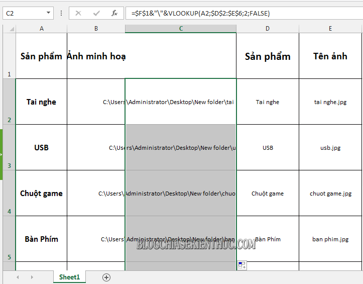 chen-anh-hang-loat-vao-tung-o-excel (6)