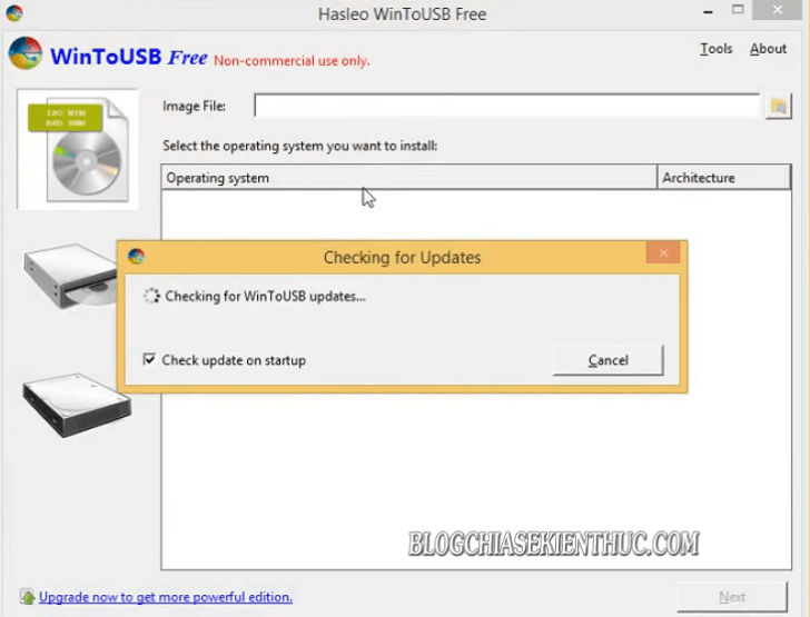 wintousb which partition drive