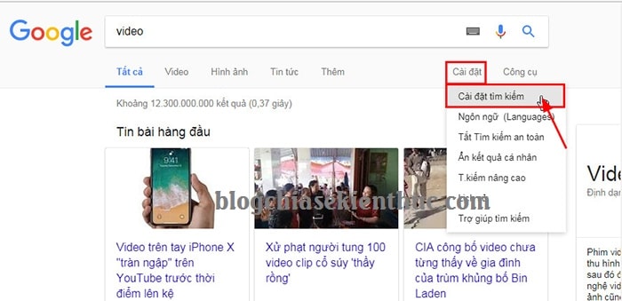Chặn kết quả tìm kiếm nhạy cảm trên Google, Bing và Yahoo..