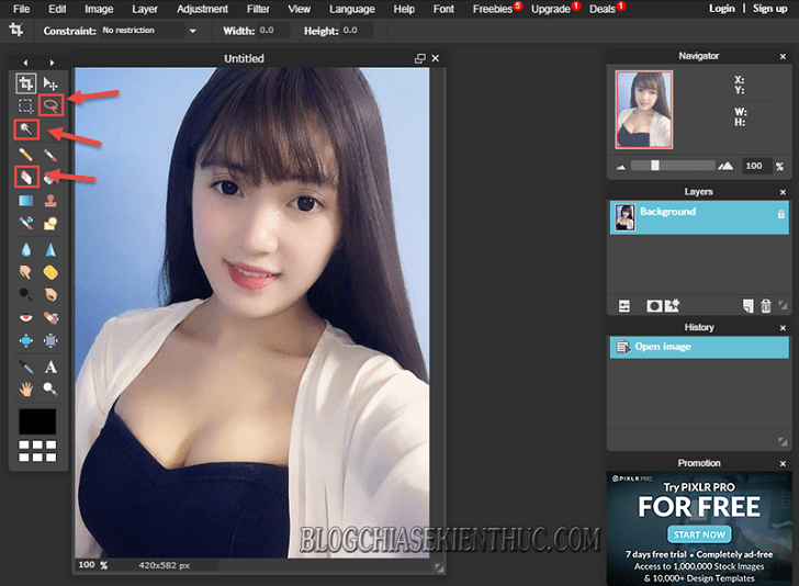 Tính năng photoshop online xóa phông nền giúp bạn nhanh chóng tạo ra những hình ảnh chuyên nghiệp và ấn tượng. Giờ đây, bạn không cần phải sử dụng đến các phần mềm photoshop phức tạp mà có thể thực hiện việc này chỉ bằng vài cú click chuột. Khám phá ngay tính năng này để biến những bức ảnh của bạn thành những tác phẩm nghệ thuật độc đáo.