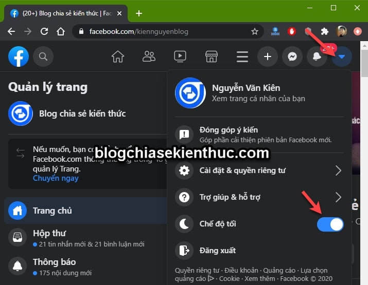 Dark Mode sẽ mang lại trải nghiệm trực tuyến đích thực với giao diện đen của Messenger trên Web. Và điều đặc biệt là người dùng có thể tùy ý thay đổi màu sắc để phù hợp với sở thích cá nhân. Độ tối giúp giảm ánh sáng chói cho tối ưu trải nghiệm sử dụng.