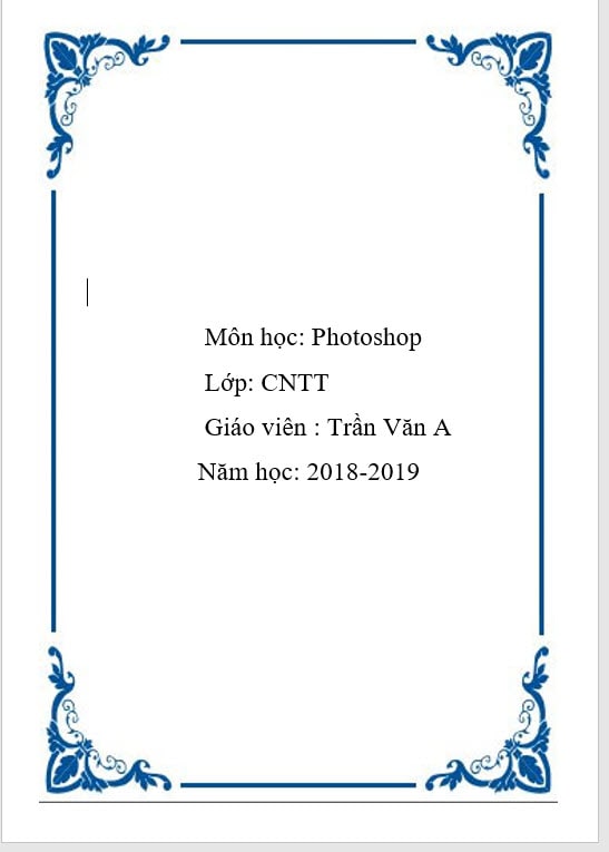 Tạo khung viền đẹp trong Word
Khung viền là phần không thể thiếu của bất kỳ thiệp mời nào. Với khả năng tạo khung viền đẹp trong Word, bạn có thể thoải mái sáng tạo và tùy chỉnh theo phong cách của mình. Lựa chọn các hình dạng và màu sắc phù hợp, bạn có thể tạo ra những khung viền độc đáo và sáng tạo, khiến thiệp mời của bạn nổi bật hơn bao giờ hết!