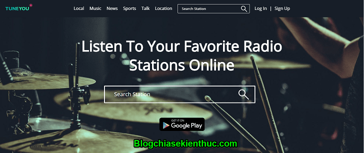 Nghe đài RADIO trực tuyến trên nền Web (có hỗ trợ cả App)