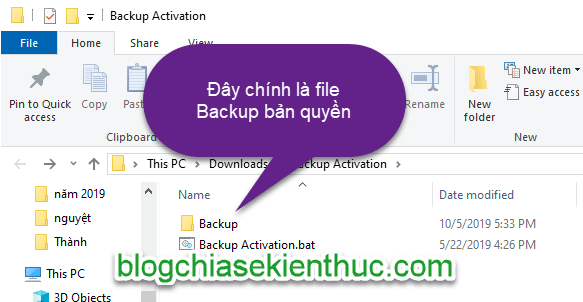 backup office 2019 activation