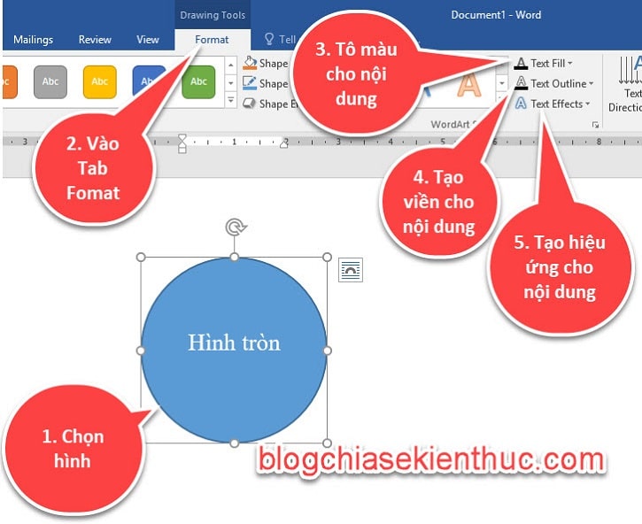 Hướng dẫn tô màu văn bản trong phần mềm Microsoft Word toàn tập