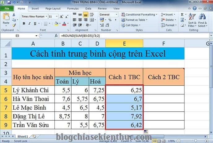 cach-tinh-trung-binh-cong-tren-excel (13)