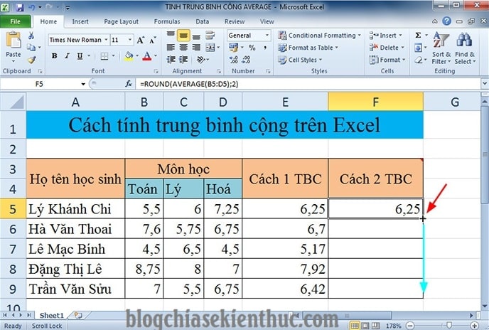 cach-tinh-trung-binh-cong-tren-excel (5)