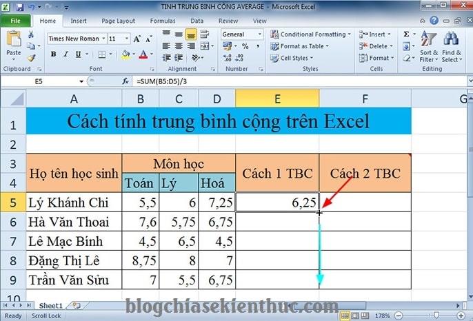 cach-tinh-trung-binh-cong-tren-excel (8)