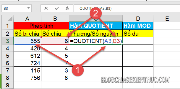 tach-so-nguyen-va-so-du-ra-hai-cot-tren-excel (2)