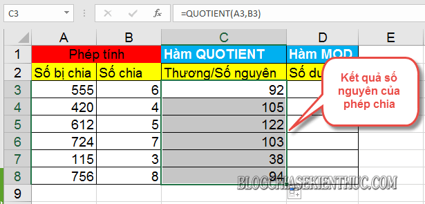 tach-so-nguyen-va-so-du-ra-hai-cot-tren-excel (4)