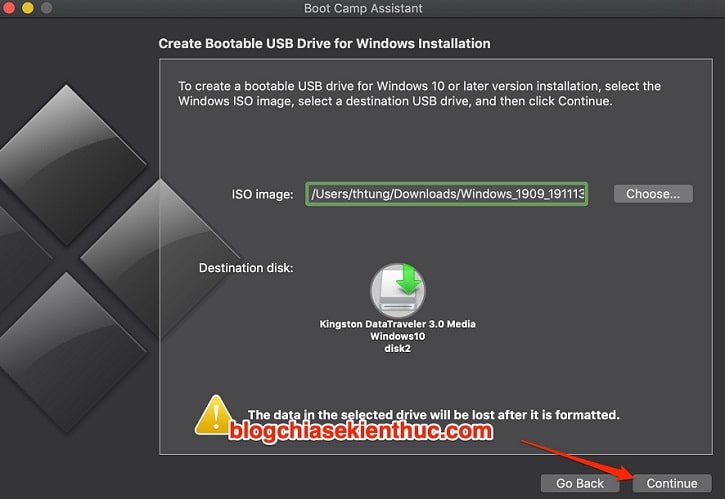 bootable usb for mac bootcamp