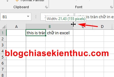 Ngăn chặn tràn chữ trong ô trên Excel và Google Sheets