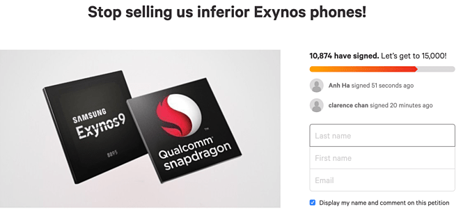 snapdragon 865 exynos 990