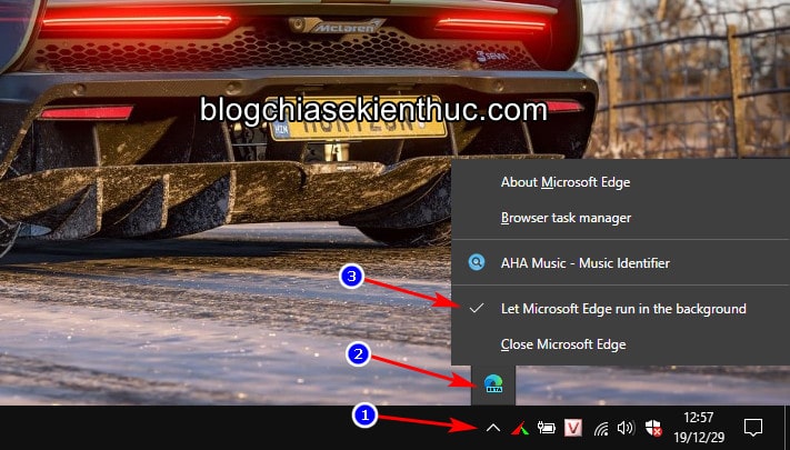 Cách tắt tính năng chạy nền của Microsoft Edge Chromium