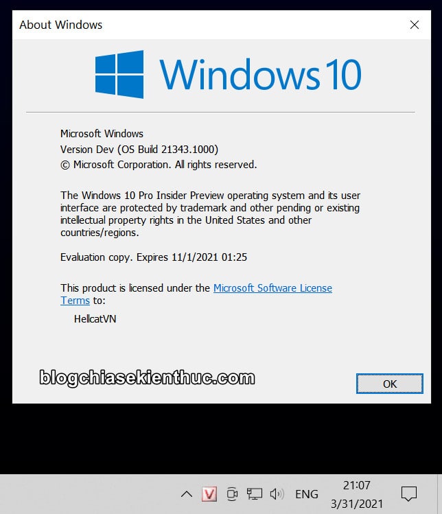 get rid of windows 10 pro insider preview