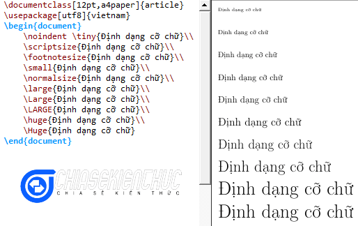 Các font chữ đẹp trong LaTeX