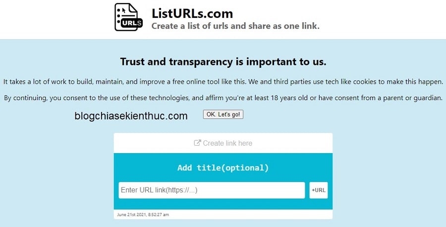 3 trang web giúp kết hợp nhiều link thành một link rút gọn