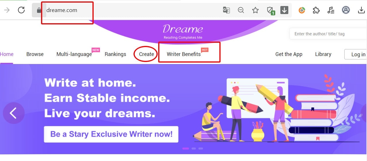 Cách đăng ký làm tác giả cho Dreame và cách rút tiền
