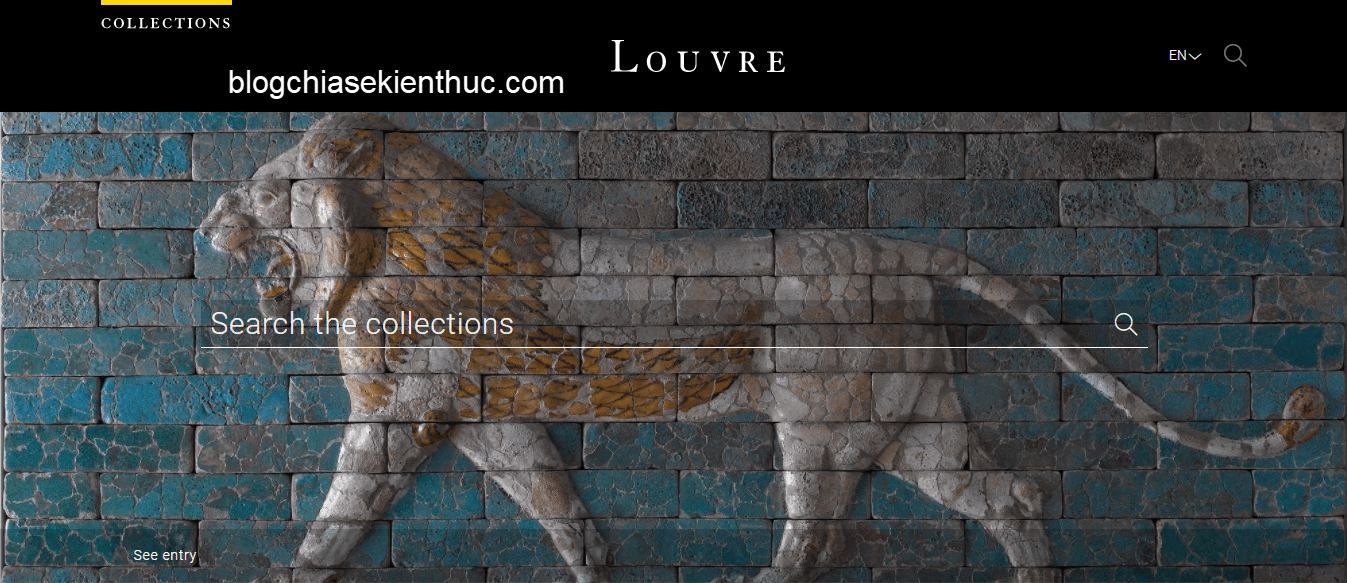 Tham quan bảo tàng Louvre ở Pháp (trực tuyến)