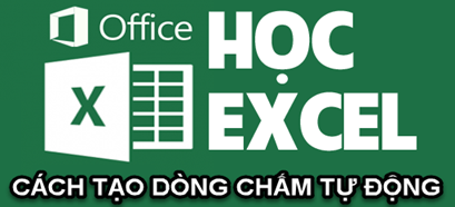 tao-cac-dong-cham-trong-excel