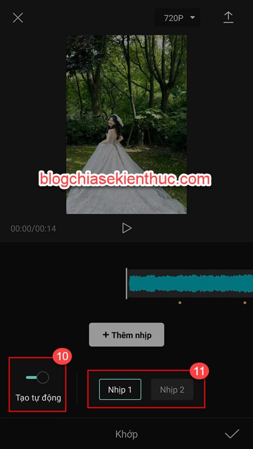 Edit Video Giật Giật, Chớp Chớp Theo Nhạc Bằng Capcut