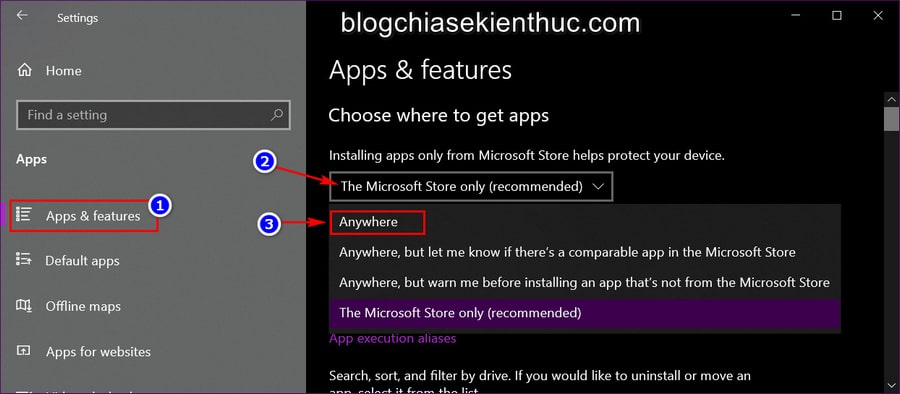 sua-loi-the-app-youre-trying-to-install-isnt-a-microsoft-verified-app-tren-windo (3)